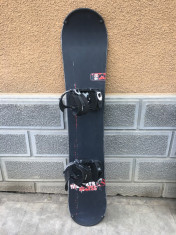 Placa snowboard NIDECKER ACCES RED 158 cu legaturi HEAD foto