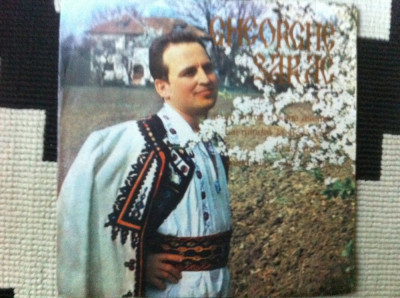 gheorghe sarac disc single 7&amp;quot; vinyl muzica populara folclor 45 EPC 10742 VG+ foto