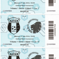 Bilet meci fotbal ASTRA GIURGIU-FC COPENHAGA 27.07.2016
