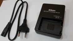 Incarcator pentru Nikon MH-24 pt acumulator EN-EL14 DSLR D3100 D3200 D3300 D5100 foto