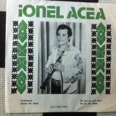 Ionel Acea disc single 7" vinyl taragot muzica populara banat folclor EPC 10701