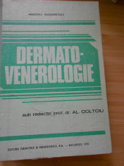AL. COLTOIU--DERMATO-VENEROLOGIE - 1993 foto