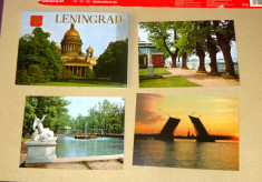 Lot vederi Leningrad Rusia - URSS - 15 buc - 2+1 gratis - RBK15942 foto