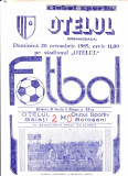 Program meci fotbal OTELUL GALATI - CS BOTOSANI 20.10.1985