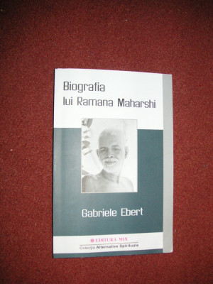 Biografia Lui Ramana Maharshi - Gabriele Ebert foto