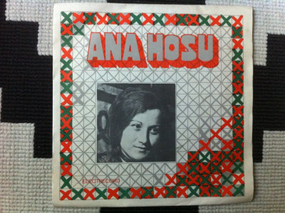 ana hosu disc single vinyl muzica populara romaneasca folclor armatura zalau foto