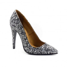 Pantofi Stiletto Milano Glitter foto