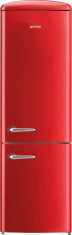 Gorenje Frigider ORK193RD Retro Collection, A+++, 322 l, 194 cm, rosu foto