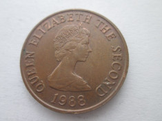 Jersey 2 pence 1988 foto