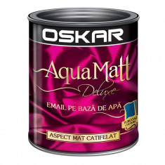 Vopsea acrilica Oskar Aqua Matt Turcoaz couture 0.6l foto