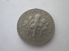 SUA 10 cents(dime) 1969(D) foto