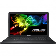 Asus Laptop ASUS 17.3&amp;#039;&amp;#039; X751LB, HD+, Procesor Intel? Core? i5-5200U 2.2GHz Broadwell, 4GB, 1TB, GeForce 940M 2GB, FreeDos, Black foto
