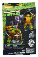 Jucarie Mega Bloks Teenage Mutant Ninja Turtles Collectors 1987 Classic Raphael foto