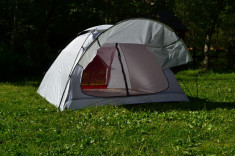 Cort 2 x 2 x 1.35 h Camping, Veranda Mare si Plasa Antiinsecte foto