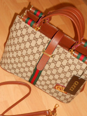 GENTI GUCCI IMPORT FRANTA,LOGO AURIU ,EDITIE LIMITATA foto