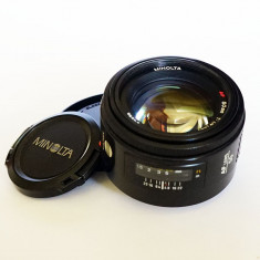 Obiectiv Minolta AF 50mm f/1.4 pentru Sony Alpha foto
