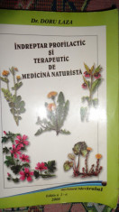 Indreptar profilactic si terapeutic de medicina naturista an 2000/291pag-D.Laza foto