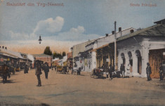 TARGU NEAMT SALUTARI DIN TRG - NEAMT STRADA PRINCIPALA CIRCULATA AUG. 1923 foto