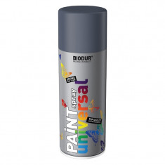 Spray vopsea Biodur Gri inchis RAL 7046 foto