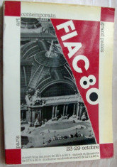 FIAC 1980/ART CONTEMPORAIN/GRAND PALAIS PARIS(catalog 330 pg. 29,5/21 cm LB FRA) foto
