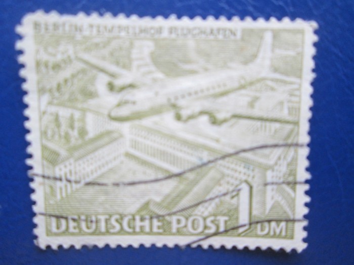 TIMBRE GERMANIA 1DM-STAMPILAT