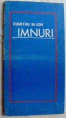 DUMITRU M. ION - IMNURI (VERSURI, editia princeps 1974)[desene DAMIAN PETRESCU] foto