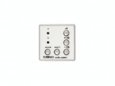Unitate de control audio pentru 2 surse de sunet stereo / mono, alb, TUTONDO foto