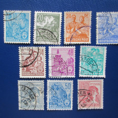 TIMBRE GERMANIA LOT STAMPILAT