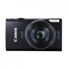 Aparat foto digital Canon IXUS 275HS, ecran 3 inch, 20.2MP, zoom 12x, negru foto