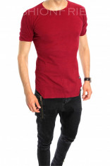 Tricou tip ZARA - tricou barbati - tricou slim fit - tricou fashion - 6547 foto