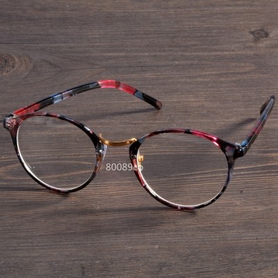 Ochelari dama lentila clara RETRO design floral foto