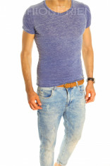 Tricou - tricou barbati - tricou slim fit - tricou fashion - 6514P8 foto