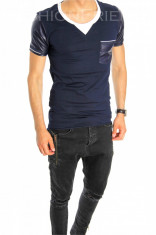 Tricou - tricou barbati - tricou slim fit - tricou fashion - 6540 foto