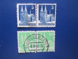 TIMBRE GERMANIA LOT STAMPILAT