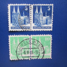 TIMBRE GERMANIA LOT STAMPILAT