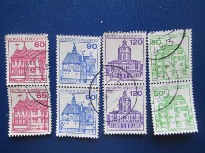 TIMBRE GERMANIA SET STAMPILAT