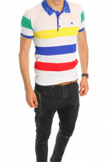 Tricou tip ZARA - tricou barbati - tricou slim fit - tricou fashion - 6572P8 foto