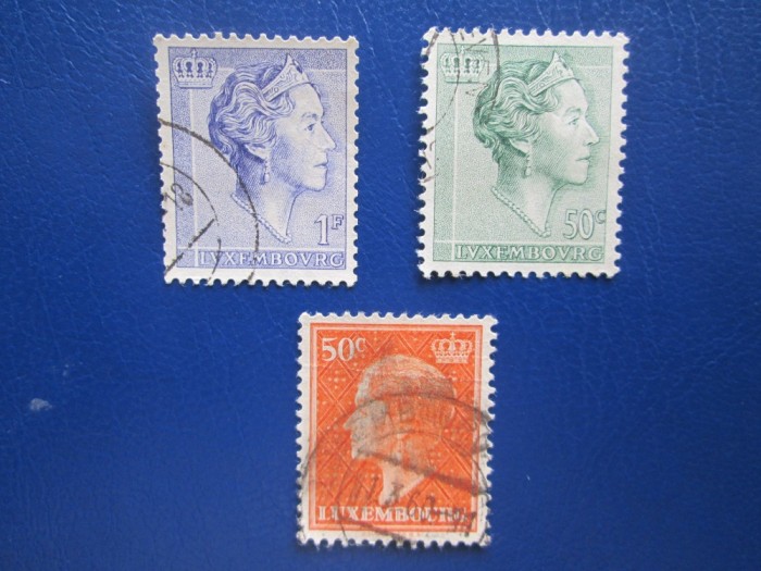 TIMBRE LUXEMBURG STAMPILATE