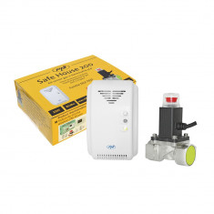 Resigilat - Kit PNI Safe House 200 senzor gaz si electrovalva 3/4 Inch foto