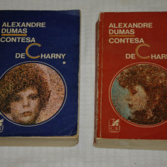 Contesa de Charny - Alexandre Dumas - 2 vol. - Cartea romaneasca - 1974