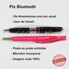 NOU Micro CASCA MC1600 &amp;amp; PIX BLUETOOTH sistem COMPLET cu Casti pt Copiat examen foto