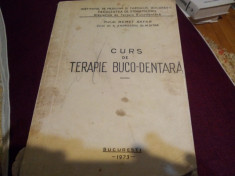 MEMET GAFAR - CURS DE TERAPIE BUCO-DENTARA 1973 foto