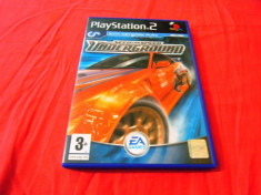 Joc NFS Need For Speed Underground, PS2, original, alte sute de jocuri! foto