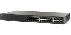 SWITCH CISCO SG500-28MPP - 28 PORTURI poe foto