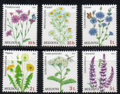 MOLDOVA 2016, Flora, serie neuzata, MNH foto