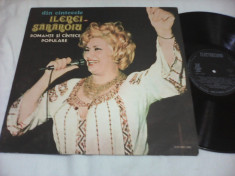 DISC VINIL ILEANA SARAROIU ROMANTE SI CANTECE POPULARE foto