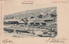 SLANIC PRAHOVA SALUTARI DIN ROMANIA ASEZARI LA MINELE DE SARE , CIRC.JUL.1902 foto