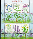 MOLDOVA 2016, Flora, bloc neuzat, MNH, Nestampilat