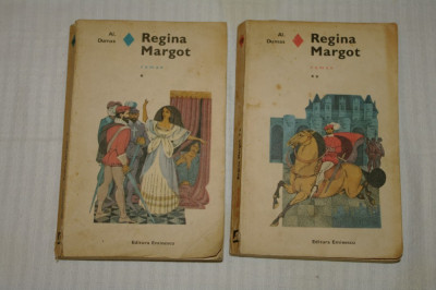 Regina Margot - 2 vol. - Al. Dumas - Editura Eminescu - 1970 foto