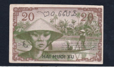 Indochina Franceza20 Cents ND 1939 foto
